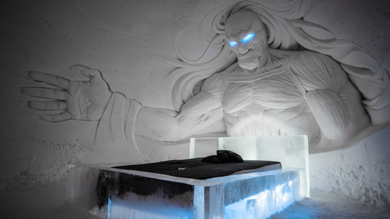 Хотел от лед в стил Game of Thrones 