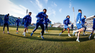 Отборът на Левски ще проведе поредната си тренировка преди гостуването на