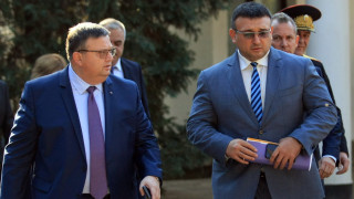 Главния прокурор на Република България Сотир Цацаров и на министъра