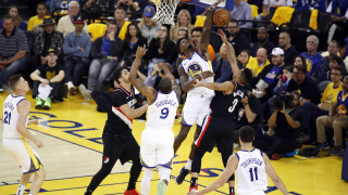 Шампионът Голдън Стейт Уориърс спечели първият финален плейоф в Западната