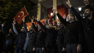 Протест се проведе пред шведското консулство в Истанбул в събота
