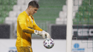 Хърватският вратар Кристиан Кахлина направи своя официален дебют за Лудогорец