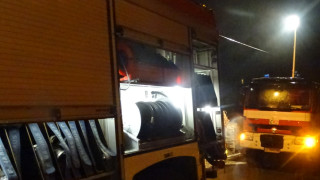 Гори ферма в село Шереметя край великотърновското село Арбанаси Това