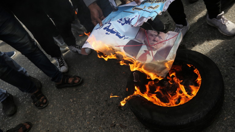 Тръмп: Палестина ще използва еврейски пристанища