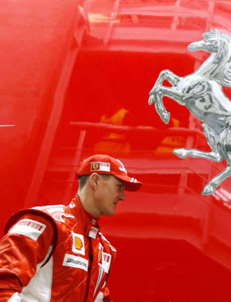 Михаел Шумахер: Новото Ферари е доста бързо 