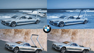 Кола във водата