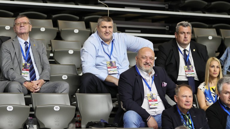 Посланикът на европейския волейбол Красен Кралев проведе работна среща с президента на CEV Александър Боричич