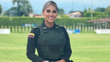 Секси полицайката, която опазва реда в Колумбия