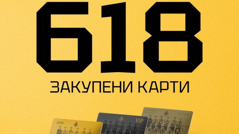 Ботев се похвали с над 600 абонаментни карти