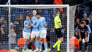 Манчестър Сити е на четвъртфинал в Шампионска лига след лесен успех над Копенхаген