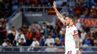 Голът на играча на ЦСКА Греъм Кери във вратата на