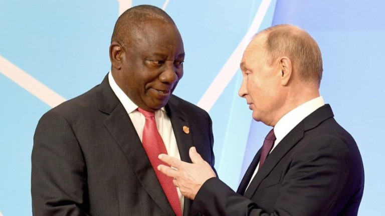 Путин и Рамафоса се споразумяха да засилят отношенията Русия-Южна Африка