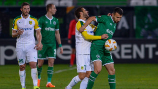 Лудогорец 0 0 АЕК Ларнака 42′ Очакван жълт картон