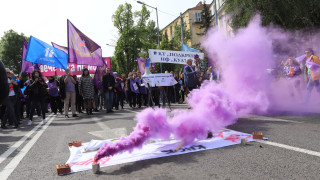 Служителите на БНР излязоха на протест, настояват за по-високи заплати