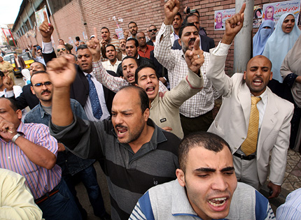 Безредици след изборите в Египет