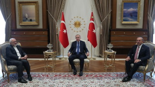 Турският президент Реджеп Ердоган се срещна с иранския външен министър
