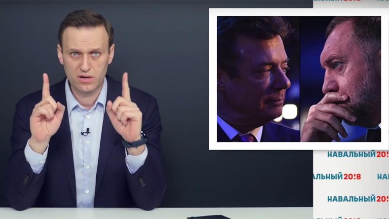 Лидерът на руската опозиция Алексей Навални публикува видео разследване, в