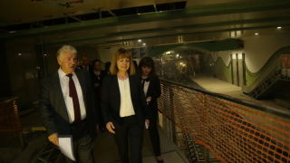 29% от третия лъч на метрото изпълнен, докладва Фандъкова