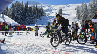 Сноубайк най новата дисциплина в колоезденето ще направи своя официален