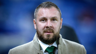 Техническият директор на Лудогорец Козмин Моци говори пред медиите на