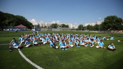 Първият детски футболен лагер на Лацио стартира днес с празнична церемония и първа тренировка