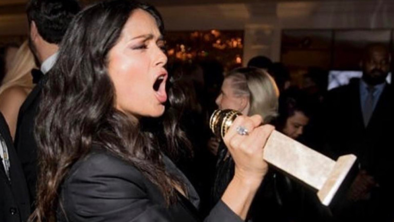 Когато и Салма Хайек запее