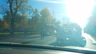 Полиция отцепи района около Националния стадион Васил Левски заради пожар