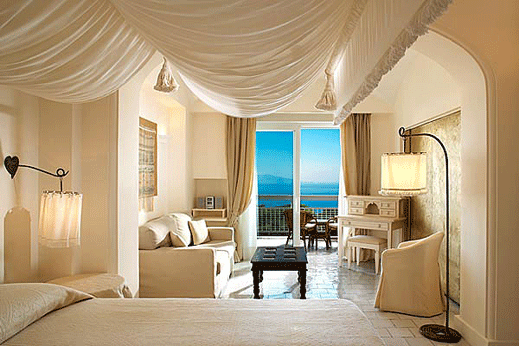 Capri Palace Hotel - модерен рай и лукс в бяло (галерия)