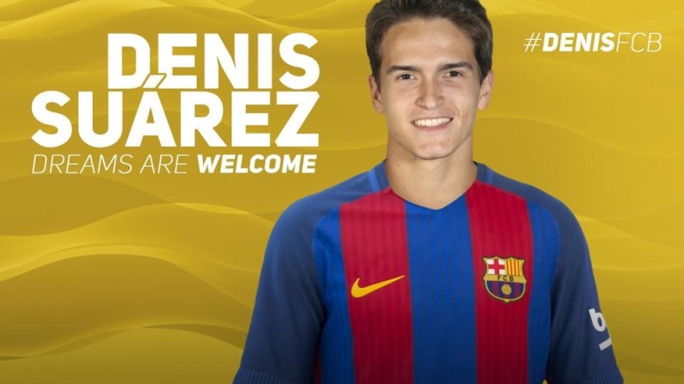 Официално: Денис Суарес се завърна в Барселона