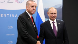 Турският президент Реджеп Тайип Ердоган предложи на руския президент Владимир