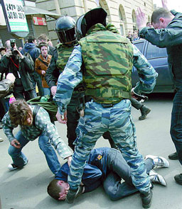 Отново с арести завърши "Денят на гнева" в Москва