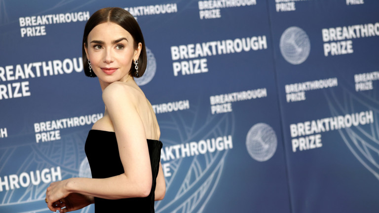 Лили Колинс влиза в ролята на емблематичната Одри Хепбърн в нов филм