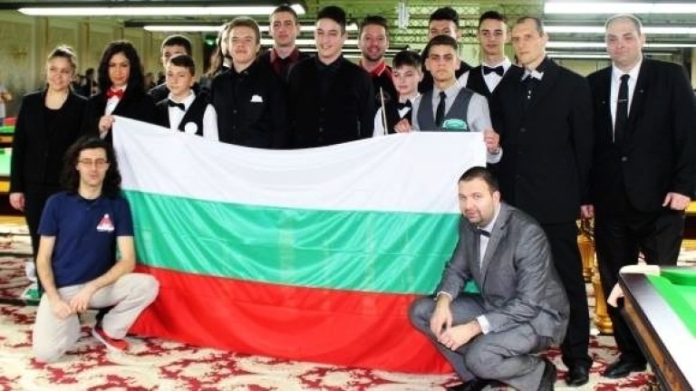 Седем състезатели и двама съдии ще представят България на Европейското първенство по снукър