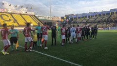 ЦСКА не успя да вкара гол на Арис, "червените" загубиха контролата в Солун