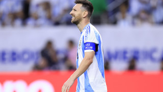 Нападателят на аржентинския национален отбор Лионел Меси говори след победата