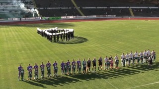 Синът на Валери Божинов Валери Божинов младши записа първи минути