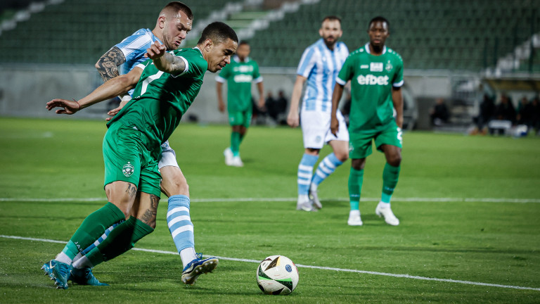 Лудогорец - Черно море 2:0 (Развой на срещата по минути)