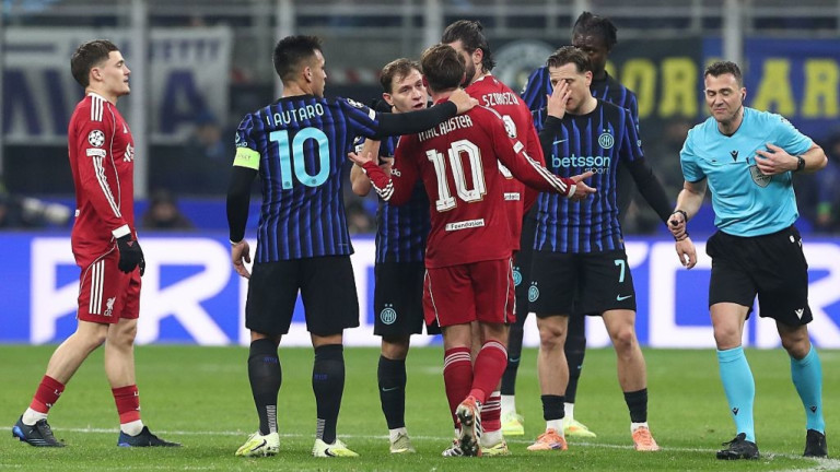 Интер - Ливърпул, гостите поведоха от дузпа!