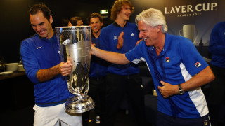 Роджър Федерер донесe победата на Европа срещу Отбора на останалия