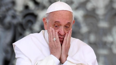 Москва се ядоса на коментар на папа Франциск за войната