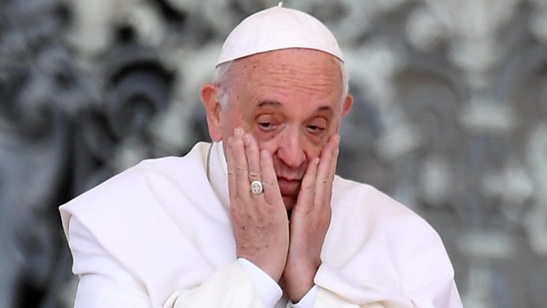 Папа Франциск заяви, че днес украинците страдат от мъченичеството на