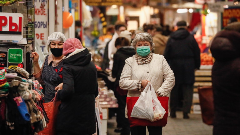 Русия с рекордна смъртност от началото на епидемията