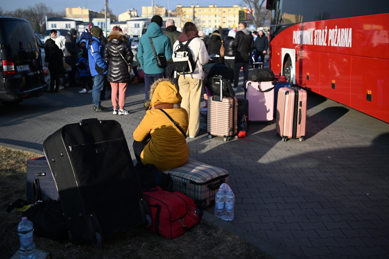 Украински бежанци в Полша