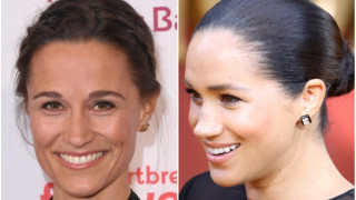 Преди дни Меган Маркъл Кейт Мидълтън и сестра й Пипа