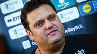 Селекционерът на юношеския национален отбор по волейбол Мартин Стоев заяви