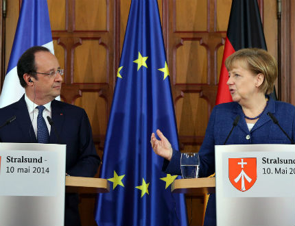 Утрешният референдум в Украйна е нелегитимен, обявиха Меркел и Оланд 