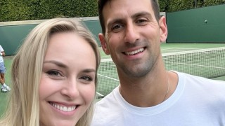 Бившата американска суперзвезда в алпийските ски Линдзи Вон се срещна