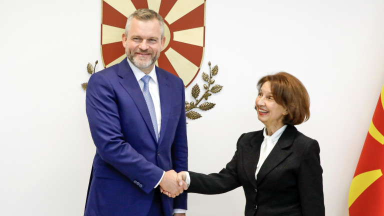 Словашкият президент с "безмълвна" критика срещу България заради Сверена Македония