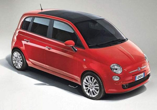 Очаква се четириврата версия на Fiat 500