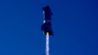 Вторият цялостен полет на футуристичната ракета във формата на куршум